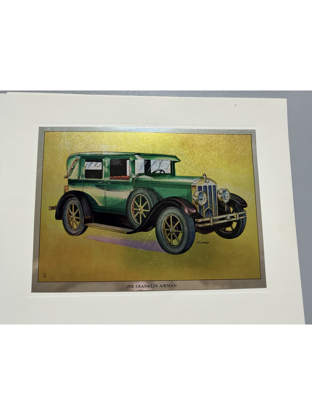 1928 Franklin Airman Vintage Car Print